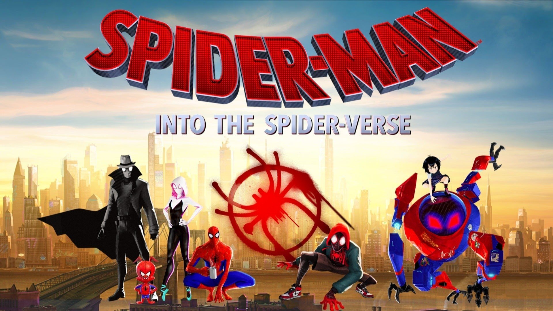 spider man into the spider verse movie review poster